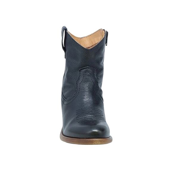 Miz Mooz Carlitos Cowboy Boots in Black – Sz EU38/US 7.5-8 - Picture 3 of 15